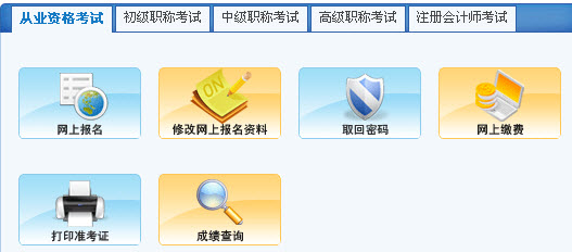 西藏2015年第一季会计从业准考证打印入口